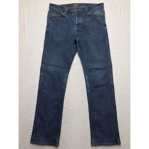 TRIPLE AUGHT DESIGN Jeans Men 34x30 (34/32 tag) Button Fly Straight Dark USA
